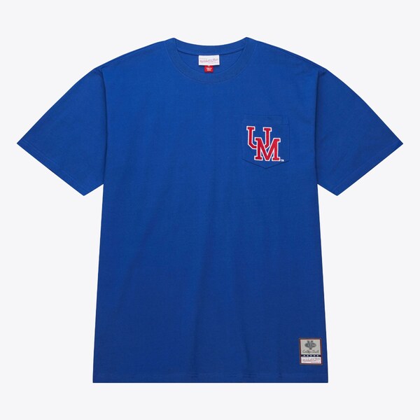 Ole Miss Rebels Blue Premium Pocket T-Shirt
