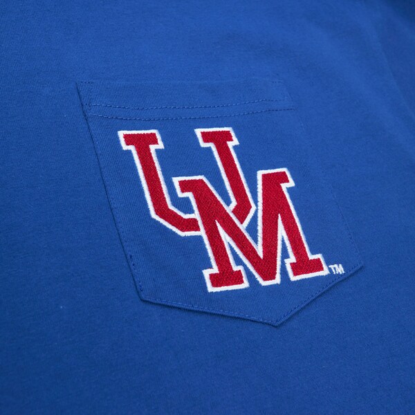 Ole Miss Rebels Blue Premium Pocket T-Shirt