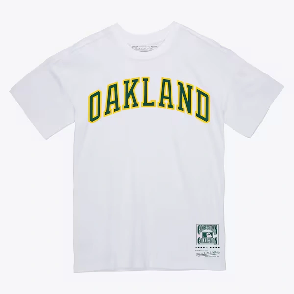 Athletics White Wordmark T-Shirt