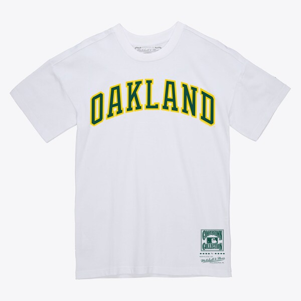 Athletics White Wordmark T-Shirt