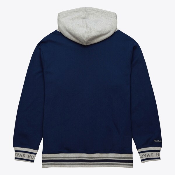 Georgetown Hoyas Navy Snow Washed Fleece Pullover Hoodie