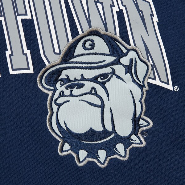 Georgetown Hoyas Navy Snow Washed Fleece Pullover Hoodie