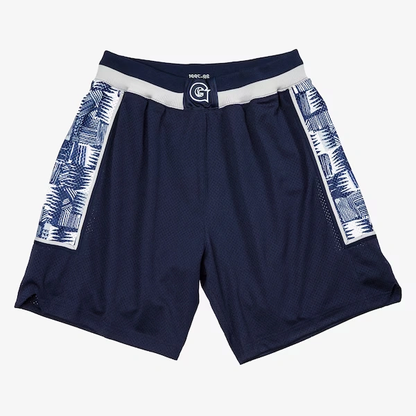 Georgetown Hoyas 1995-96 Navy Authentic Shorts