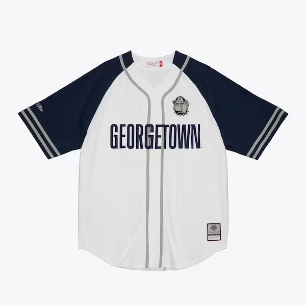 Georgetown Hoyas White Practice Day Baseball Jersey