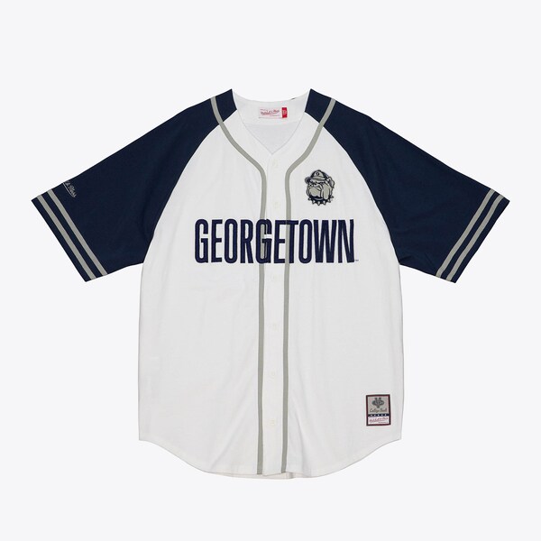 Georgetown Hoyas White Practice Day Baseball Jersey