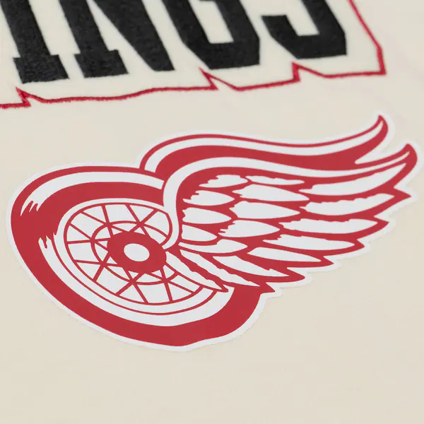 Detroit Red Wings Cream Dusted Training Camp Long Sleeve T-Shirt