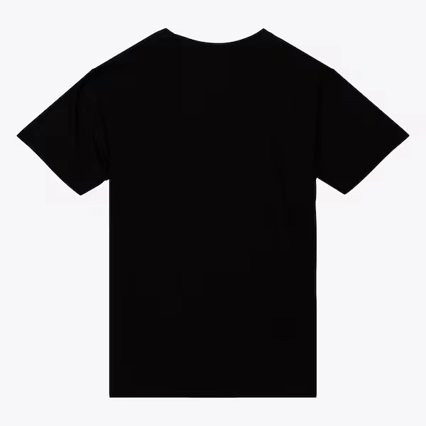 Detroit Red Wings Black Distressed Basic Logo T-Shirt