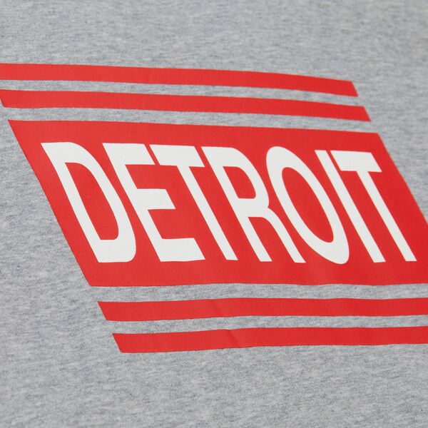 Detroit Red Wings Heather Gray Walk-Off Fleece Sweatshirt
