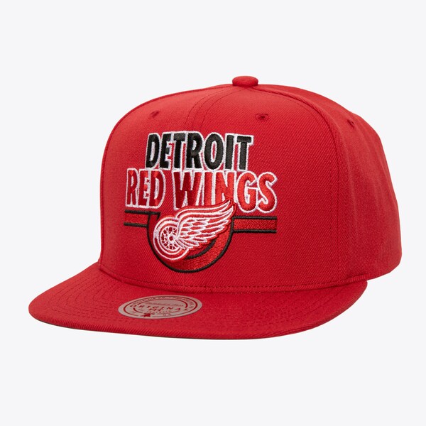 Detroit Red Wings Red Retro Snapback Hat
