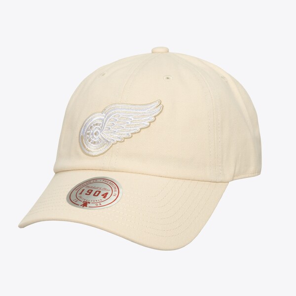 Detroit Red Wings Cream Fashion Basic Strapback Adjustable Hat