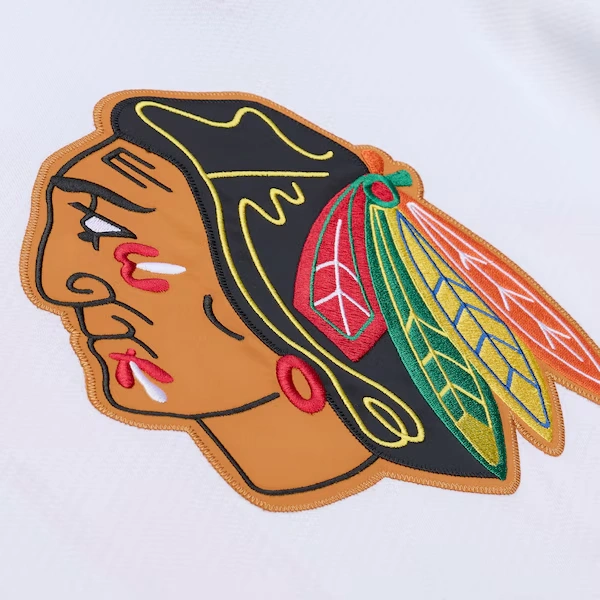 Jeremy Roenick Chicago Blackhawks White 1991-92 Power Play Jersey