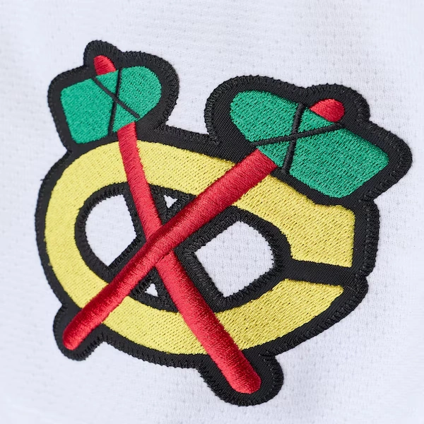 Jeremy Roenick Chicago Blackhawks White 1991-92 Power Play Jersey