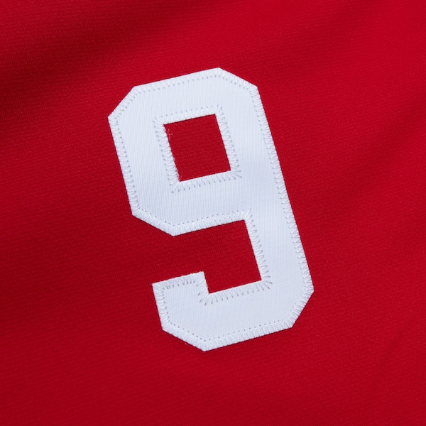 Bobby Hull Chicago Blackhawks 1971 Red Warm Up Full-Zip Jacket