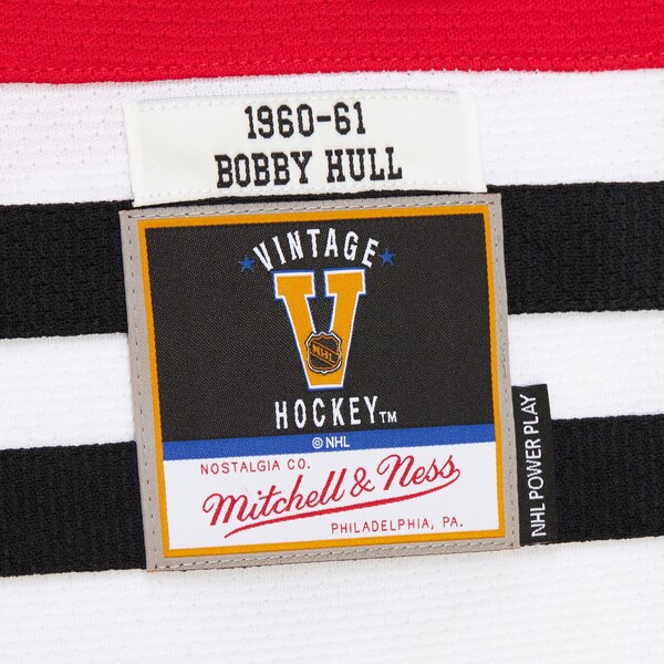 Bobby Hull Chicago Blackhawks 1960-61 Red Power Play Player Jersey