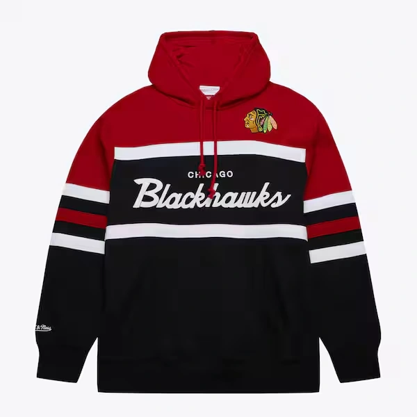 Chicago Blackhawks Black Head Coach Pullover Hoodie