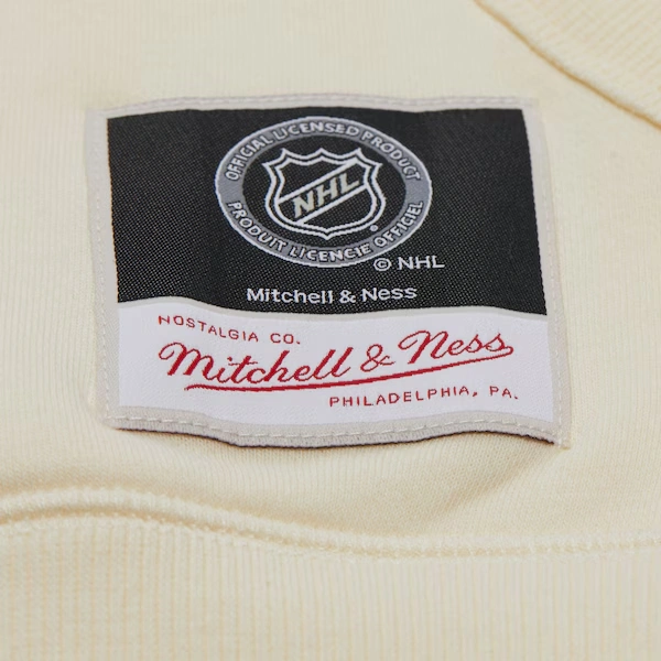 Chicago Blackhawks Cream Walk-Off Fleece Hoodie