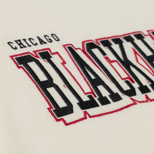 Chicago Blackhawks Cream Dusted Training Camp Long Sleeve T-Shirt
