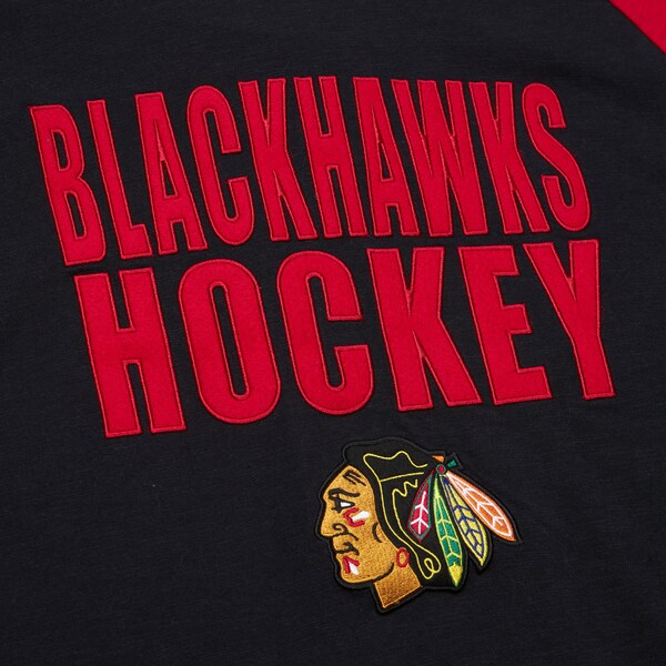 Chicago Blackhawks Black Legendary Slub Long Sleeve T-Shirt
