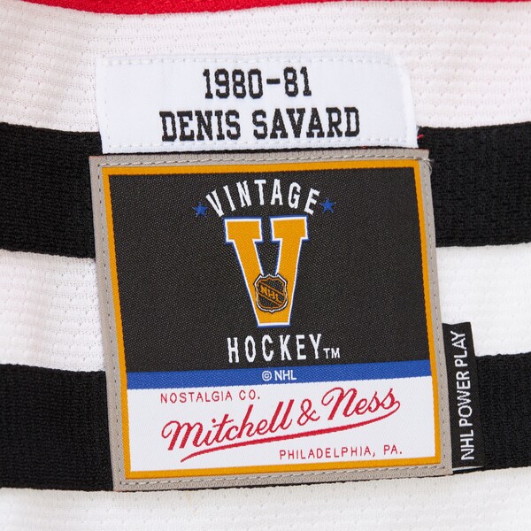 Denis Savard Chicago Blackhawks 1980-81 Scarlet Power Play Player Jersey