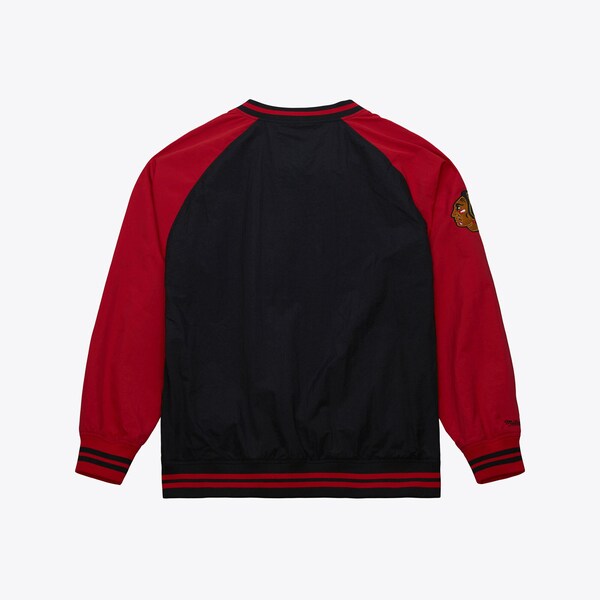 Chicago Blackhawks Black Current Nylon Pullover