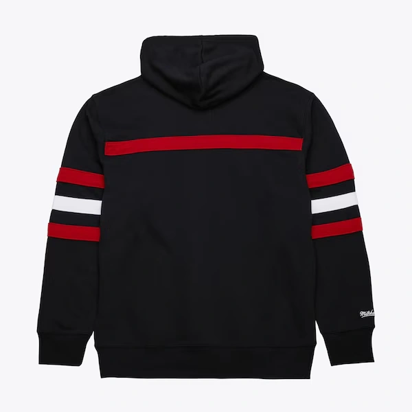 Chicago Blackhawks Black Head Coach Fleece Pullover Hoodie