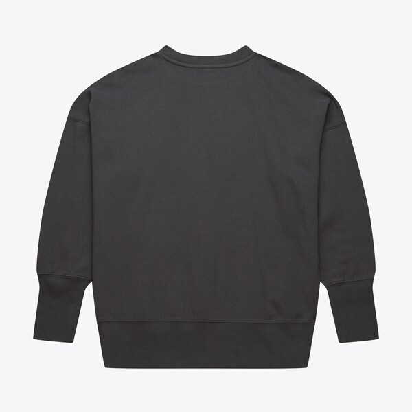 Women's Chicago Blackhawks Charcoal Lightweight Crew 4.0 Pullover Sweatshirt 3 Women's Chicago Blackhawks Charcoal Lightweight Crew 4.0 Pullover Sweatshirt