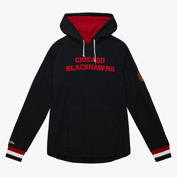 Chicago Blackhawks Black Legendary Slub Pullover Hoodie