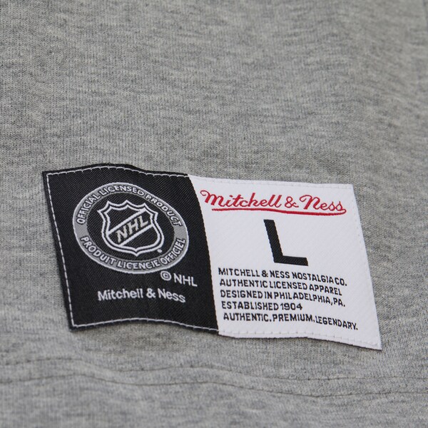 Chicago Blackhawks Heather Gray Heritage Premium T-Shirt