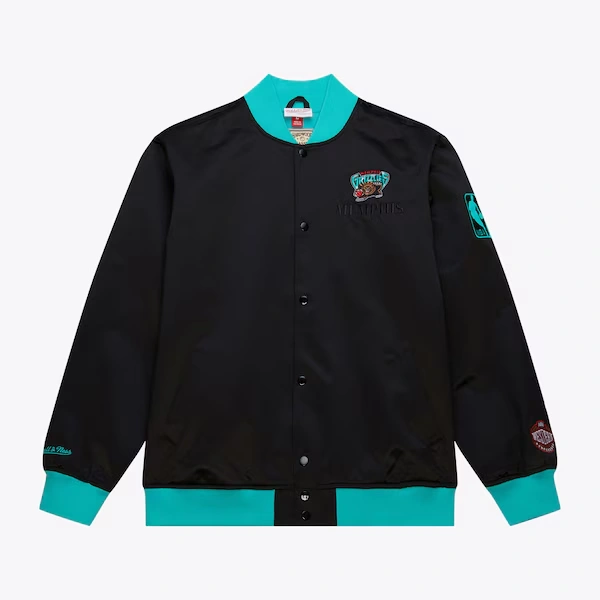 Memphis Grizzlies Black Team OG 3.0 Satin Full Snap Jacket