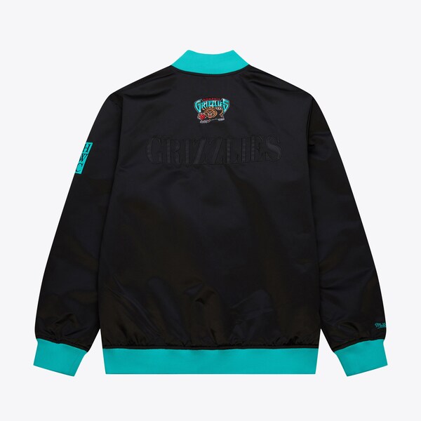 Memphis Grizzlies Black Team OG 3.0 Satin Full Snap Jacket