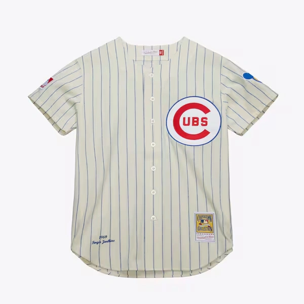 Fergie Jenkins Chicago Cubs 1969 Cream Authentic Jersey
