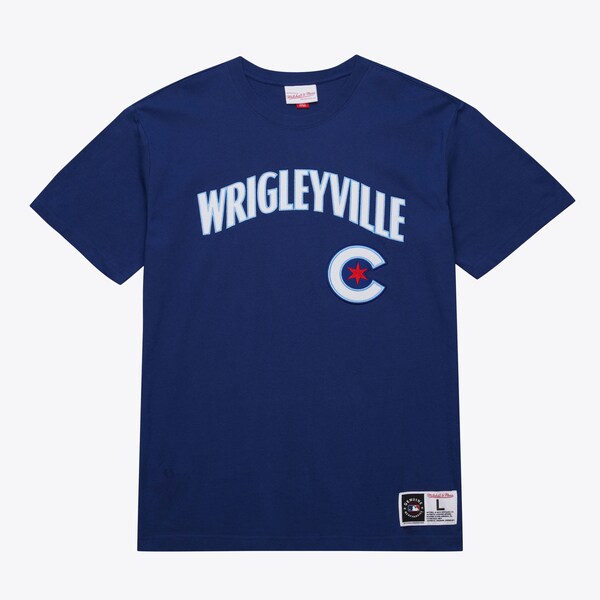 Chicago Cubs Navy City Connect Premium T-Shirt