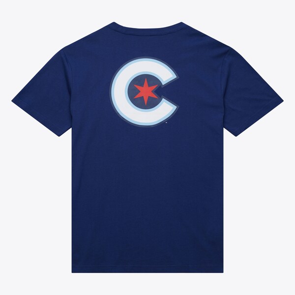 Chicago Cubs Navy City Connect Premium T-Shirt
