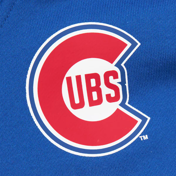 Chicago Cubs Royal Cooperstown Retro Fleece Pullover Hoodie