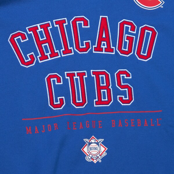 Chicago Cubs Royal Cooperstown Retro Fleece Pullover Hoodie