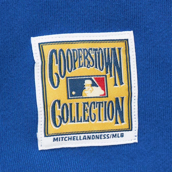 Chicago Cubs Royal Cooperstown Retro Fleece Pullover Hoodie