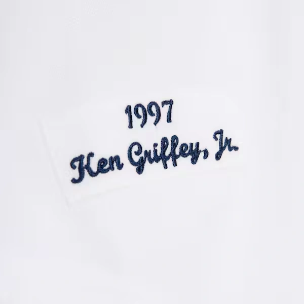 Ken Griffey Jr. Seattle Mariners 1997 White Authentic Jersey 5 Ken Griffey Jr. Seattle Mariners 1997 White Authentic Jersey