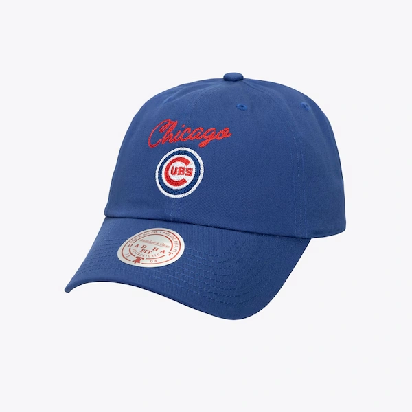Chicago Cubs Royal Lay Low Strapback Adjustable Hat