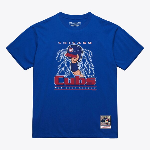 Chicago Cubs Royal Winner's Helmet T-Shirt
