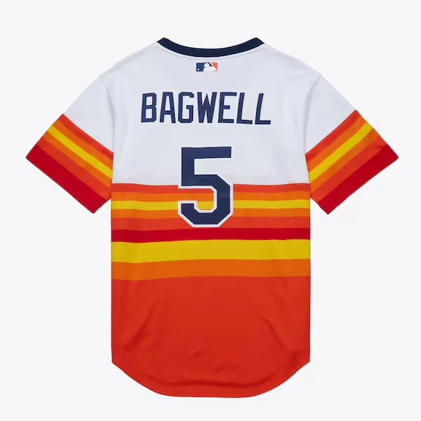 Jeff Bagwell Houston Astros White 2004 Authentic Alternate Jersey