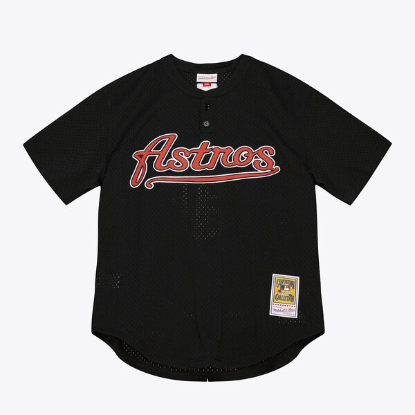Jeff Bagwell Houston Astros Black 2002 Authentic Batting Practice Jersey