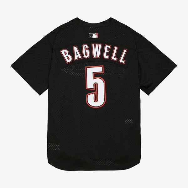 Jeff Bagwell Houston Astros Black 2002 Authentic Batting Practice Jersey