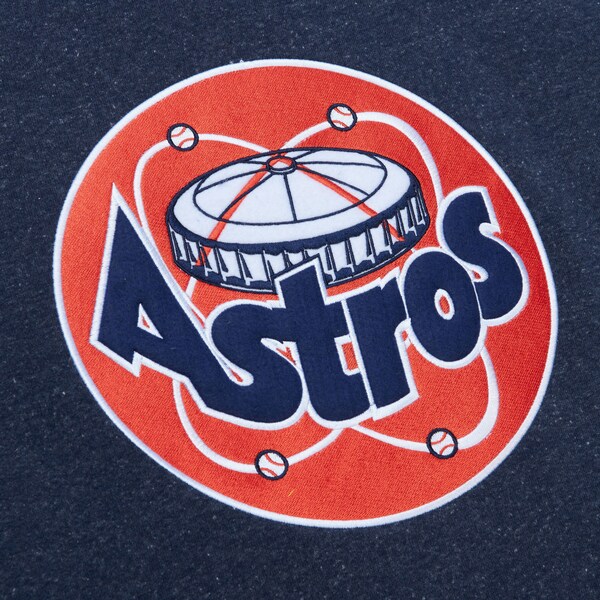 Houston Astros Navy Snow Washed Fleece Pullover Hoodie