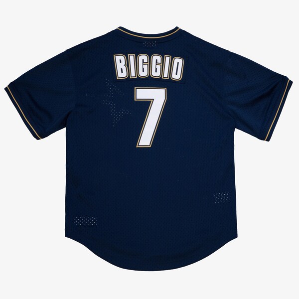 Craig Biggio Houston Astros 1997 Navy Authentic Batting Practice Jersey 3 Craig Biggio Houston Astros 1997 Navy Authentic Batting Practice Jersey