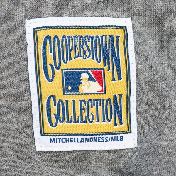 Houston Astros Gray Speedway Oversized Cooperstown Pullover Sweatshirt