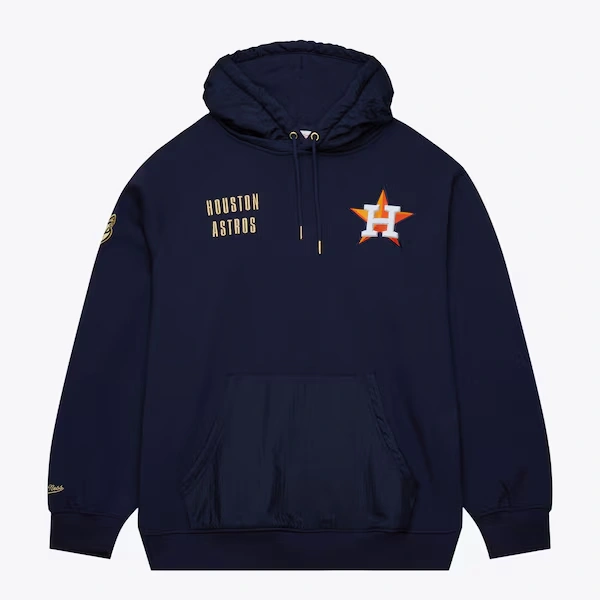 Houston Astros Navy Team OG 2.0 Fleece Pullover Hoodie