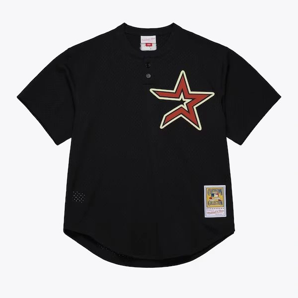 Jeff Bagwell Houston Astros Black 2001 Authentic Batting Practice Jersey