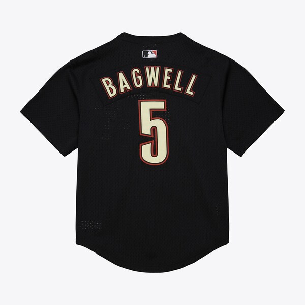 Jeff Bagwell Houston Astros Black 2001 Authentic Batting Practice Jersey