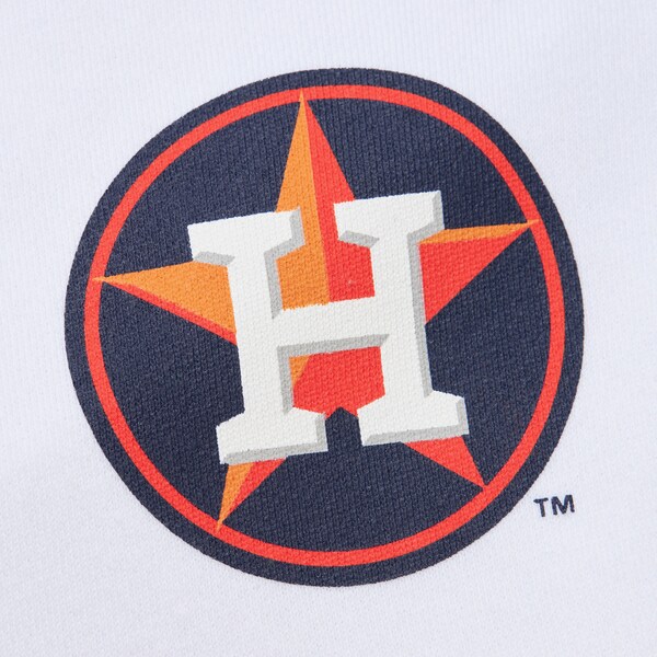Women's Houston Astros White Head Coach Pullover Hoodie