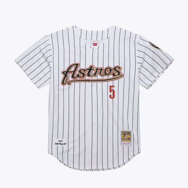 Jeff Bagwell Houston Astros White 2001 Authentic Jersey
